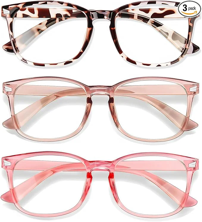 Pure Blue Light Glasses for Woman Men 99 Blue Light Blocking Glasses for Computer Comfortable