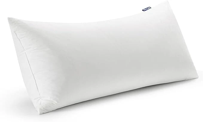 High-End MIULEE Feather Pillow Insert 14×36 Decorative Down Feather Fluffy Throw Pillow Lightweight