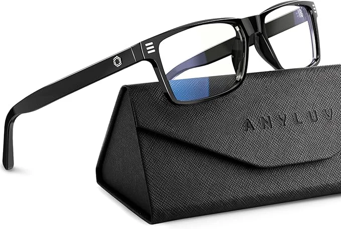 Classic ANYLUV Blue Light Glasses Men Woman Eye Strain Relief Eye Protection Superior