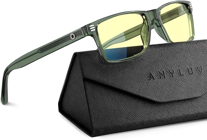 Functional ANYLUV Blue Light Glasses Men Woman Eye Strain Relief Eye Protection Excellent