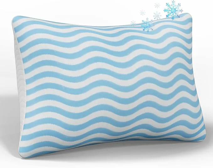 Top-Quality SLEEPDIARY Queen Pillow 1 Pack – Adjustable Shredded Memory Foam Cooling Bed Excellent