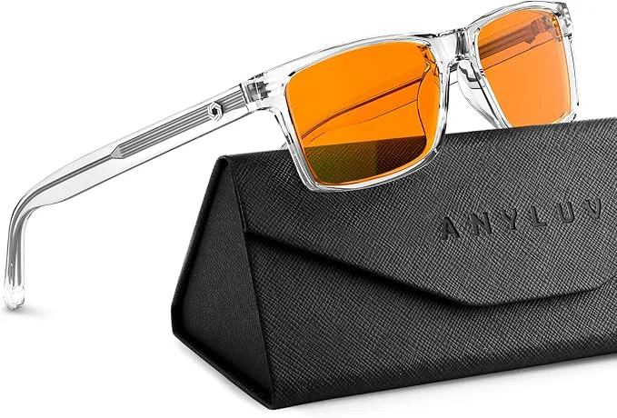Superior ANYLUV Blue Light Glasses Men Woman Eye Strain Relief Eye Protection Long-Lasting