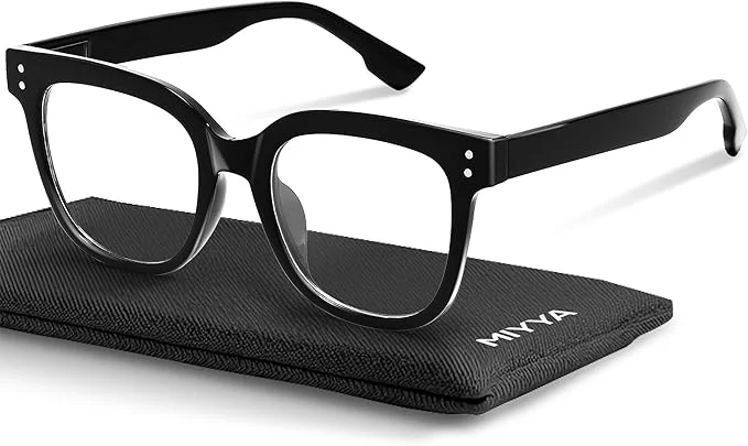 Clean miyya Blue Light Glasses for Women Men – Oversized UV Blue Light Blocker Reliable