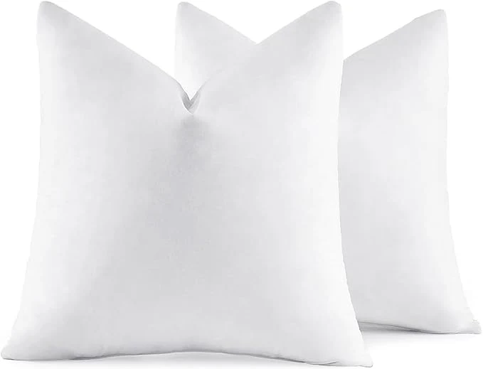 Original Design MIULEE 24×24 Euro Pillow Inserts Decorative Fluffy Throw Pillow Inserts Cotton Casual