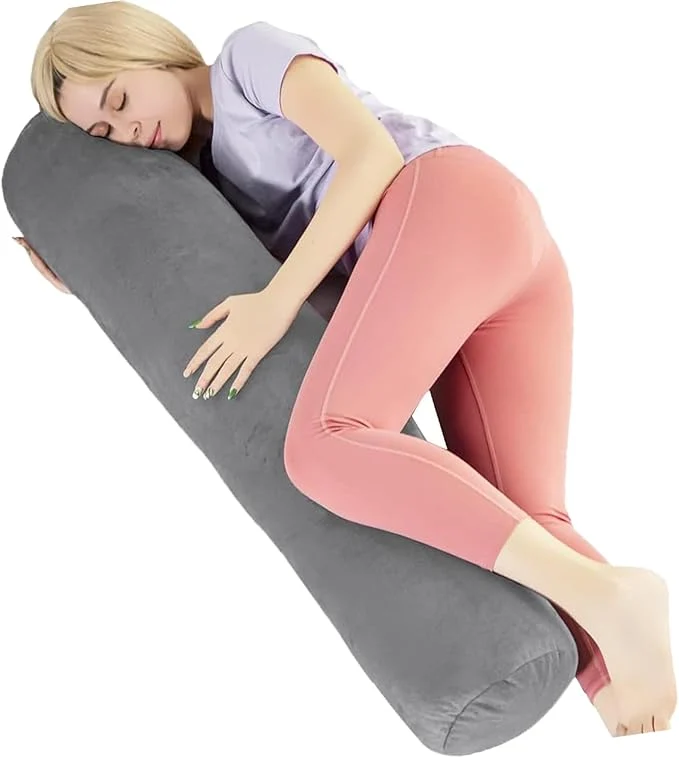 Solid 1 MIDDLE ONE Body Pillow for Adults Bolster Pillow Smooth
