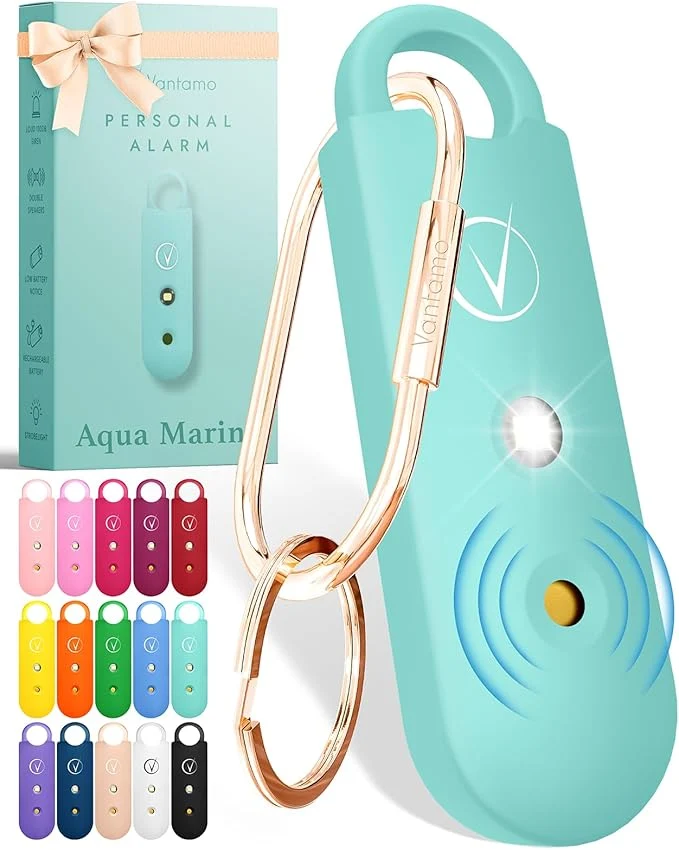 User-Friendly Vantamo Personal Alarm for Self Defense Durable