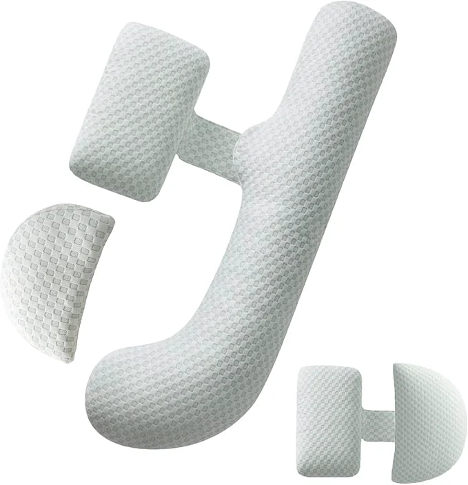 Reusable Pregnancy Pillow SEEDNUR Full Body Maternity Pillow Support Effective