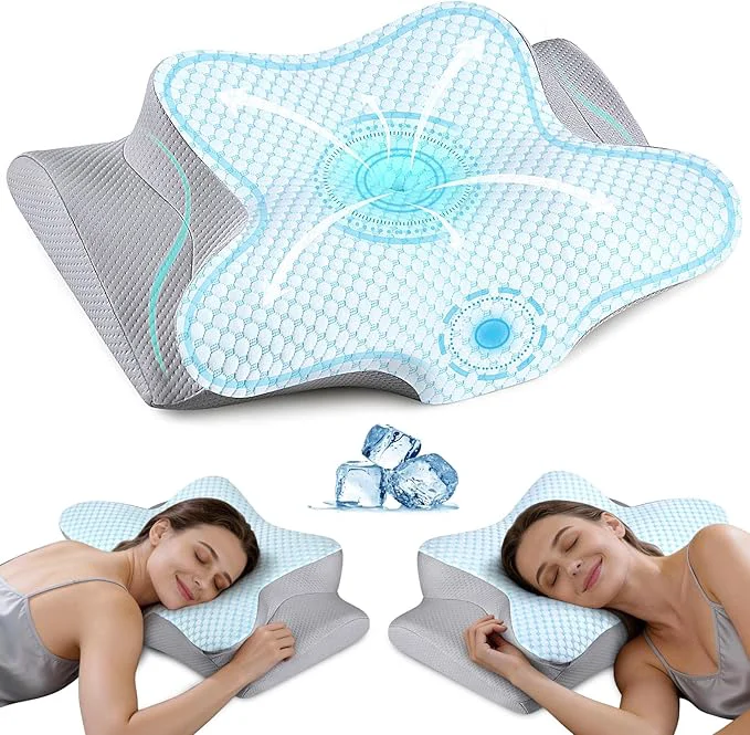 Premium Material Cervical Neck Pillow Refined
