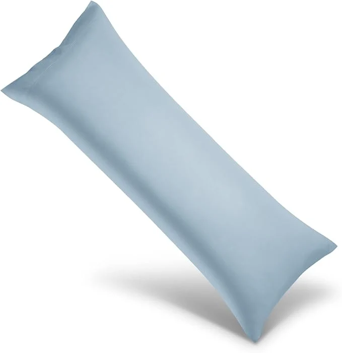 Premium Material WishSmile Body Pillow Cases Light Blue 20×54 Effective