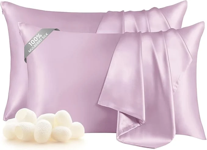 Recyclable THXSILK Set of 2 Mulberry Silk Pillowcase Contemporary
