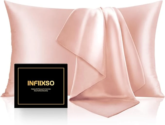 Organic INFIIXSO Mulberry Silk Pillowcase Fast