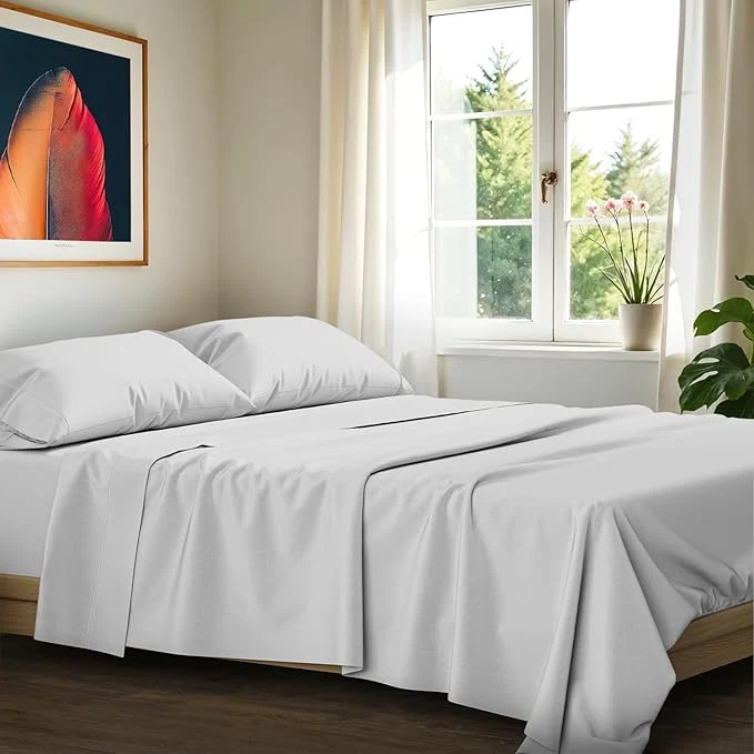 Eco-Friendly Egyptian Cotton King Size Sheets Set Genuine