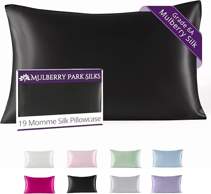 Sophisticated Mulberry Park Silk Pillowcase Convenient