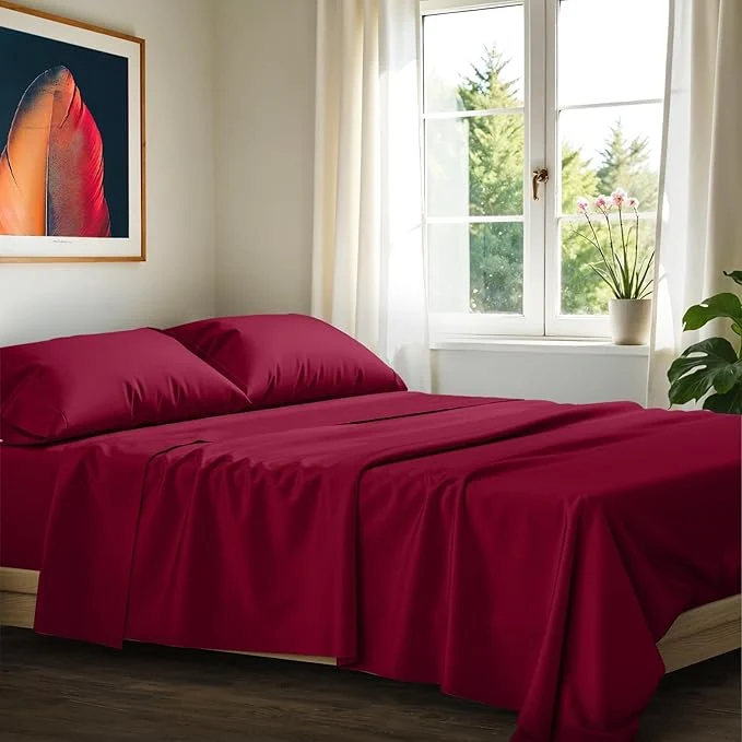 Carefully Designed Egyptian Cotton Queen Size Sheets Set Quality