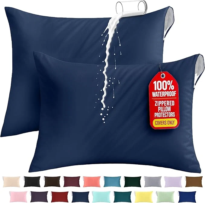 Elite Utopia Bedding Premium Waterproof Pillow Protectors Long-Lasting
