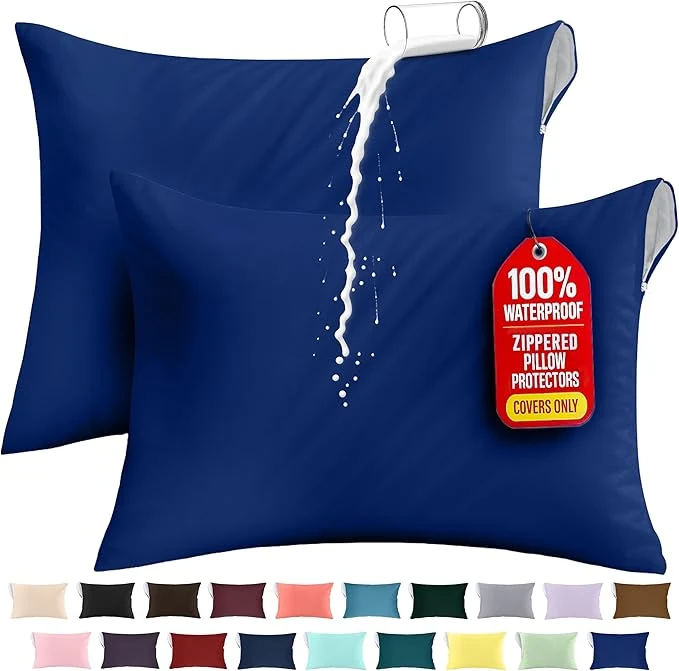 Fast Utopia Bedding Premium Waterproof Pillow Protectors Breathable