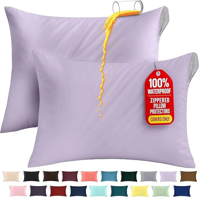 Sophisticated Utopia Bedding Premium Waterproof Pillow Protectors Minimalist
