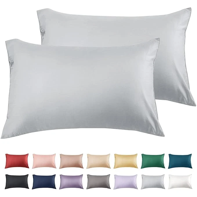 Pure Warmstar Cotton Pillow Cases Standard Size Set of 2 600 Thread Count Crafted
