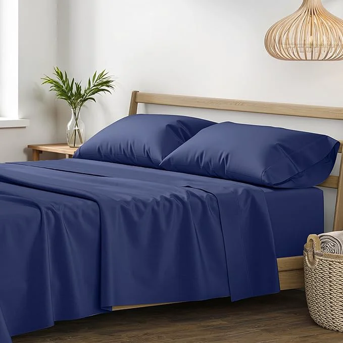 Original Design XOOX Linen Egyptian Cotton Sheets Queen Size First-Class