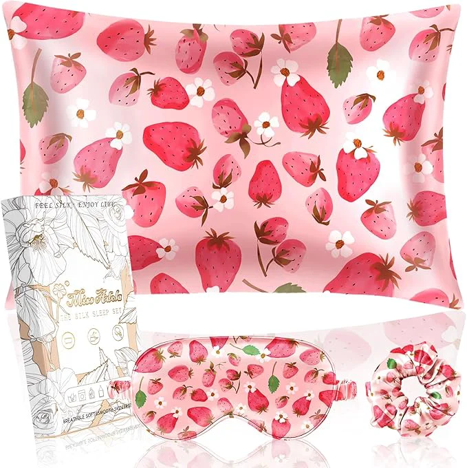 Refined Miss Adola 1Pack Mulberry Silk Pillow Case Minimalist