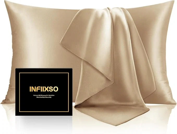 Advanced INFIIXSO Mulberry Silk Pillowcase Recyclable