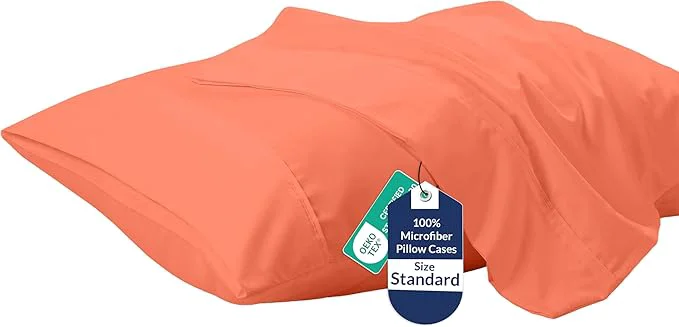 Functional Royale Linens Standard Pillowcase Set of 2 Outstanding