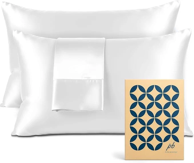 Relaxed Pure Bedding Satin Pillowcase 2 Pack Fashionable