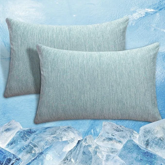 Elite CHOSHOME Cooling Pillow Cases Zipper Pillow Covers Q-Max 0.45 Zippered Specialty