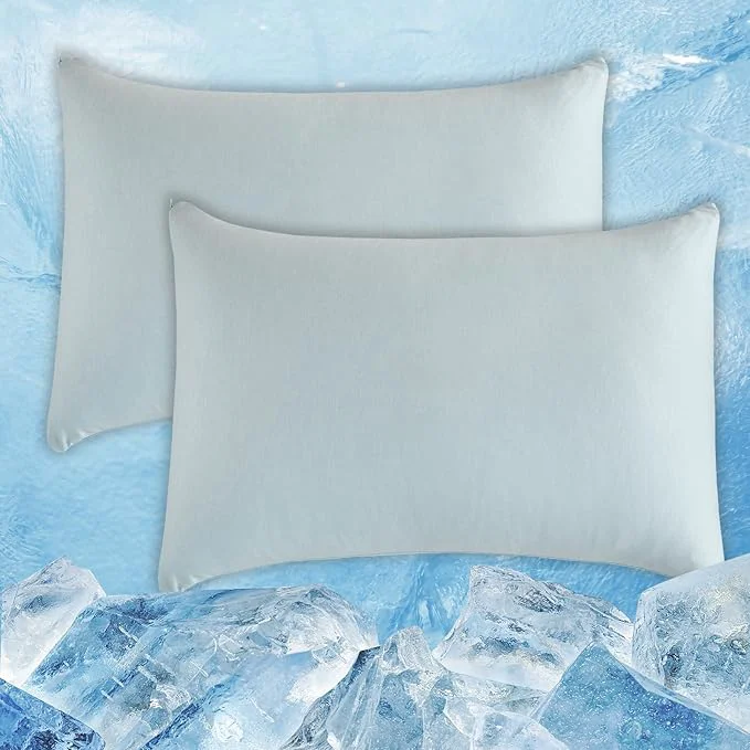 Minimalist CHOSHOME Cooling Pillow Cases Zipper Pillow Covers Q-Max 0.45 Zippered Enhanced