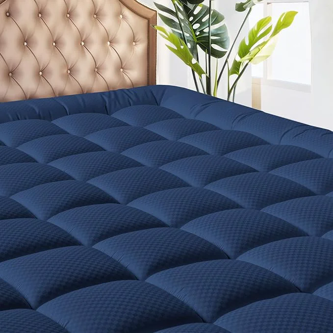Natural MATBEBY Queen Size Mattress Pad Functional