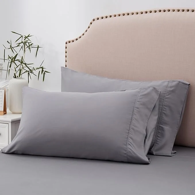 High-Grade ACCURATEX Cooling Pillow Cases King Size Set of 2 Rayon Derived from Bamboo Quality