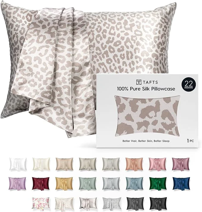 Soft TAFTS 22mm Pure Mulberry 6A Silk Pillowcase Classic