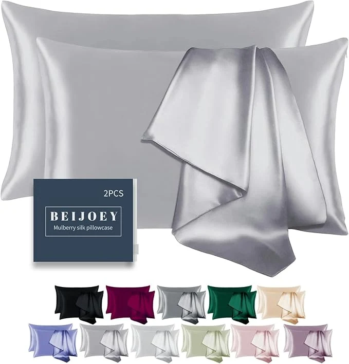 Environmentally Friendly Mulberry Silk Pillowcase for Hair and Skin Breathable