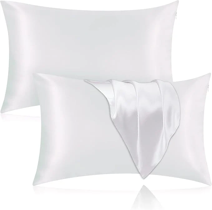 Efficient Silk Pillowcase for Hair and Skin 2 Pack Mulberry Silk Pillowcase 25 Momme Traditional