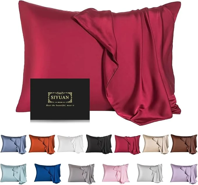Environmentally Friendly Mulberry Silk Pillowcase for Hair and Skin King Size Cooling Silk Pillow Case Advanced