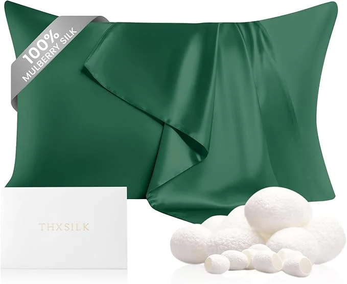 Durable THXSILK Mulberry Silk Pillowcase Easy-to-Use