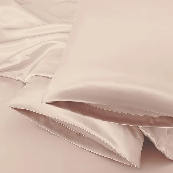 Durable Aormenzy Beige Satin Pillowcase Modern
