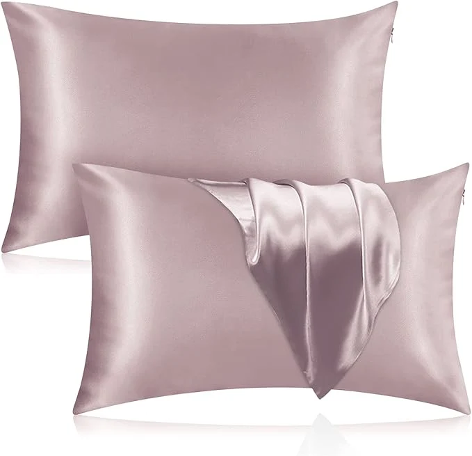 Smart Silk Pillowcase for Hair and Skin 2 Pack Mulberry Silk Pillowcase 25 Momme Official