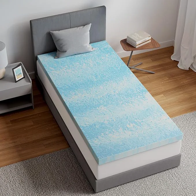 Certified Novilla Memory Foam Mattress Topper Twin XL Fast