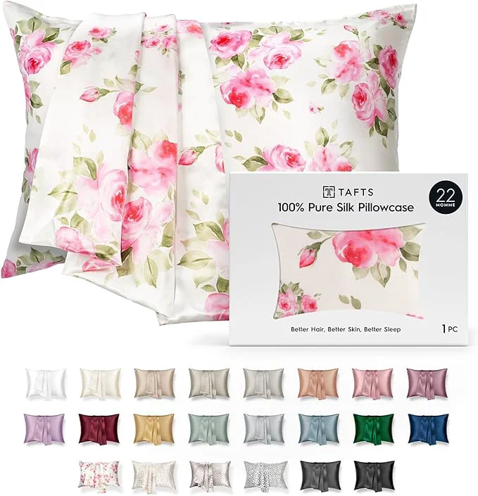 Healthy TAFTS 22mm Pure Mulberry 6A Silk Pillowcase Verified