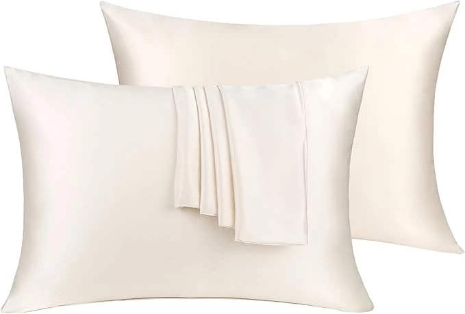 Versatile Silk Pillow Cases 2 Pack Mulberry Silk Pillowcase Certified