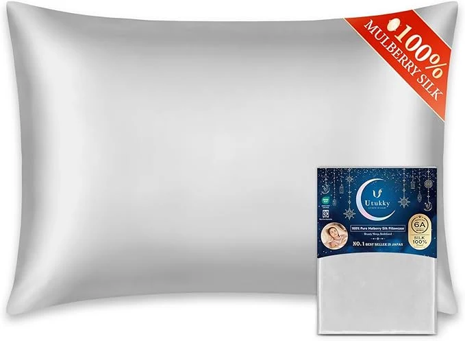 Expertly Made Utukky Mulberry Silk Pillowcase 22 Momme Responsible
