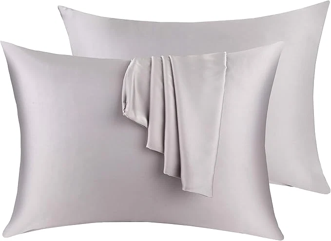 Classic Silk Pillow Cases 2 Pack Mulberry Silk Pillowcase Enhanced
