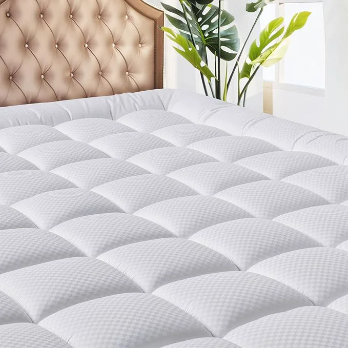Enhanced MATBEBY Twin Size Mattress Pad High-Grade