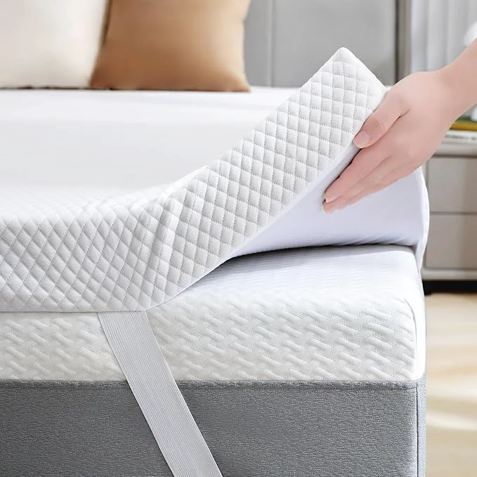 Pure SINWEEK 3 Inch Gel Memory Foam Mattress Topper Twin XL Size Prestigious