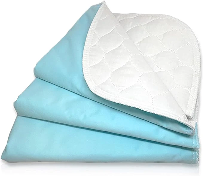 Certified RMS Ultra Soft 4-Layer Washable and Reusable Incontinence Bed Pad Efficient