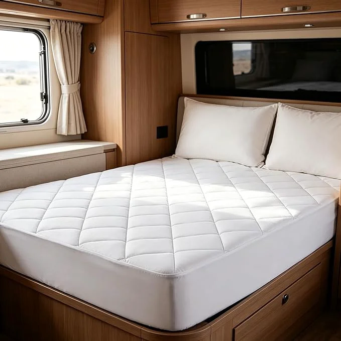 Innovative Kingnex 60×75 RV Short Queen Mattress Topper Top-Quality