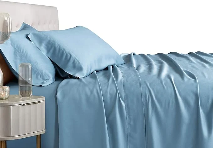 Classic Royal Hotel Bedding Natural Viscose Made from Bamboo Sheets Soft Cooling Stylish
