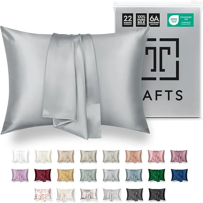 Innovative TAFTS 22mm Pure Mulberry 6A Silk Pillowcase Expertly Made