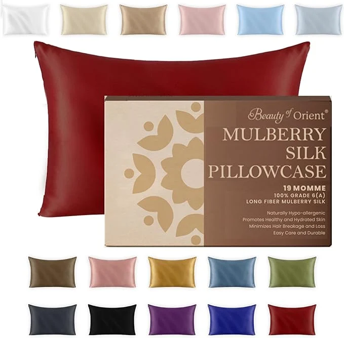Casual 19 Momme Premium Mulberry Silk Pillowcase Premium Material